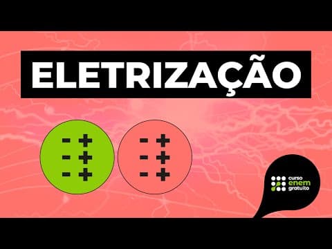 Thumbnail da aula: TIPOS DE ELETRIZAÇÃO: POR ATRITO, CONTATO E INDUÇÃO (ELETROSTÁTICA) | Resumo de Física para o Enem