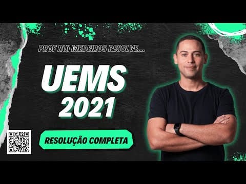 Thumbnail da aula: UEMS 2021 | QUÍMICA | Resolução COMPLETA | Prof. Rui Medeiros