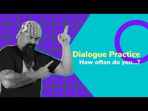 Thumbnail da aula: Dialogue Practice How often do you...? | Inglês | Kultivi | Rui Ventura
