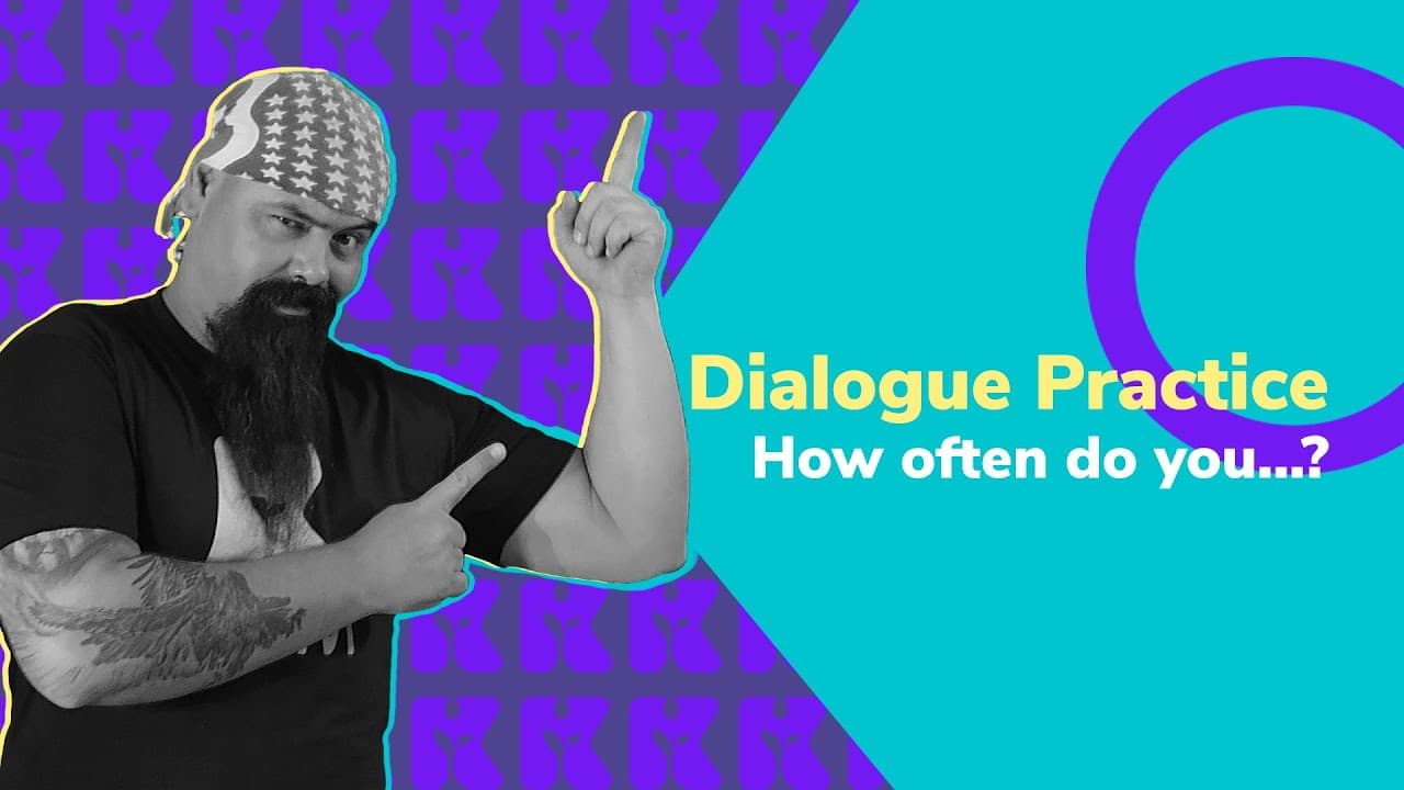 Thumbnail: Dialogue Practice How often do you...? | Inglês | Kultivi | Rui Ventura