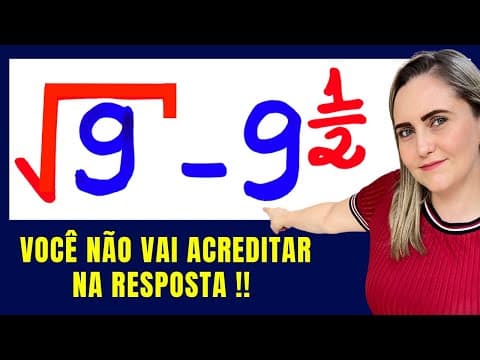 Thumbnail da aula: 😱😱CONSEGUE RESOLVER ESSA SUBTRAÇÃO ?? Matemática básica todo dia.📚🚀