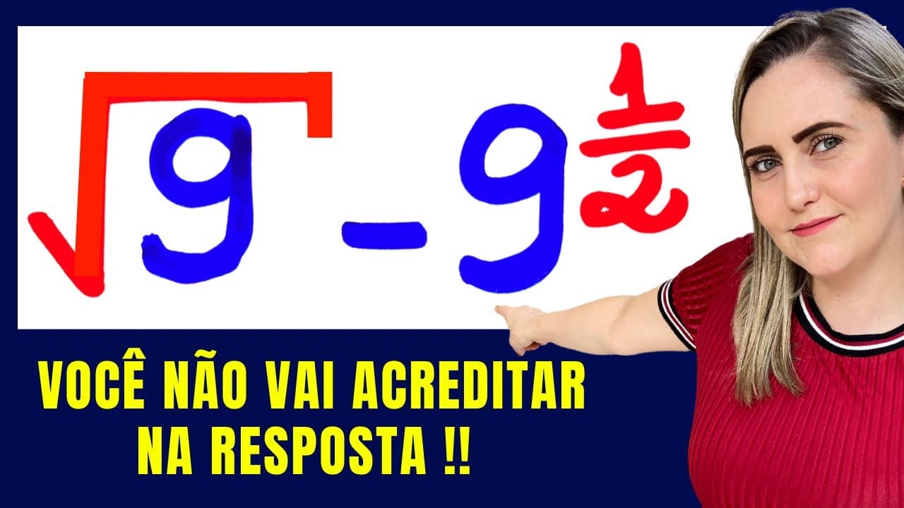 Thumbnail: 😱😱CONSEGUE RESOLVER ESSA SUBTRAÇÃO ?? Matemática básica todo dia.📚🚀