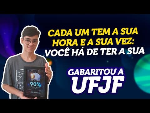 Thumbnail da aula: Ele GABARITOU um vestibular de FÍSICA