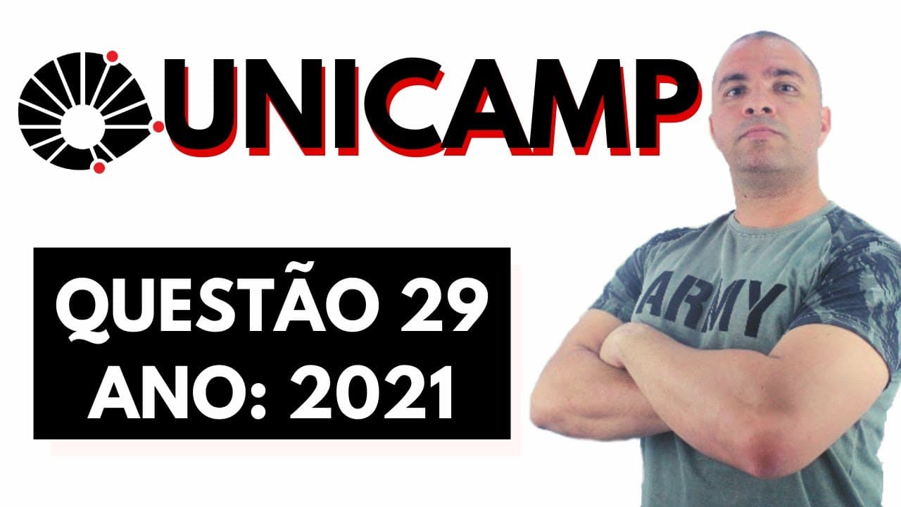 Thumbnail: [UNICAMP 2021/Q29] Imagine-se como um dos coautores de um trabalho científico sobre a capacidade de