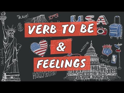 Thumbnail da aula: Verb to Be & Feelings - Brasil Escola