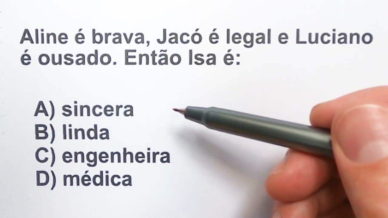 Thumbnail: 🔥RACIOCÍNIO LÓGICO! Consegue acertar essa❓