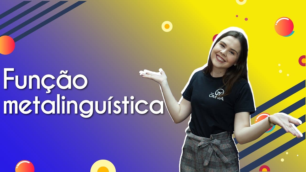 Thumbnail: Função metalinguística - Brasil Escola