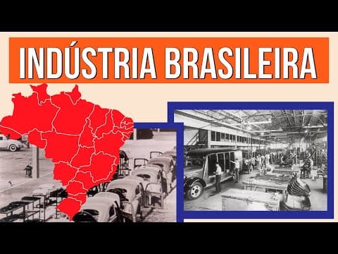 Thumbnail da aula: INDÚSTRIA BRASILEIRA | Resumo de Geografia para o Enem