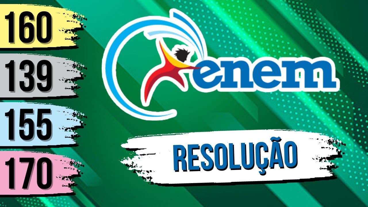 Thumbnail: ENEM 2021 MATEMÁTICA - PORCENTAGEM E REGRA DE TRÊS - UM ATLETA PRODUZ SUA PRÓPRIA REFEIÇÃO COMPOSTA