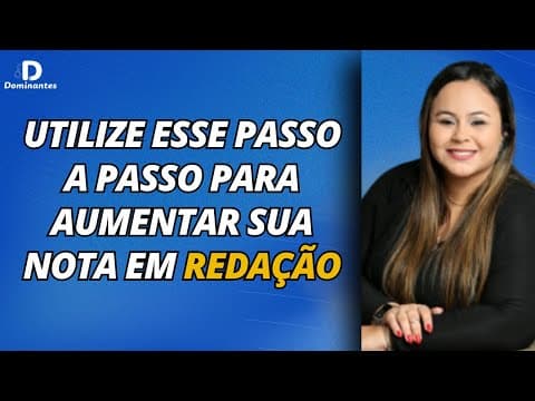 Thumbnail da aula: Passo a passo da Redação do Enem na hora da prova! (Cortes Dominantes)