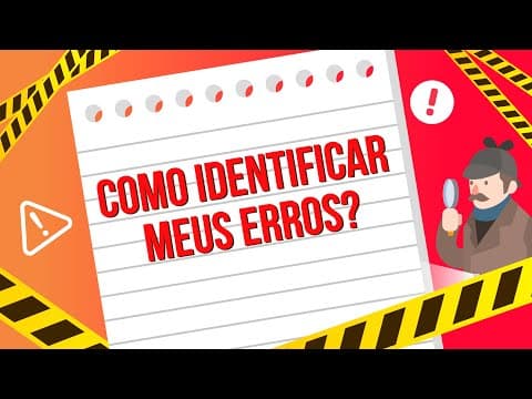 Thumbnail da aula: POR QUE MINHA NOTA NA REDAÇÃO NÃO AUMENTA? COMO ESTUDAR REDAÇÃO PARA O ENEM