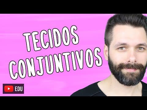 Thumbnail da aula: Tipos de TECIDOS CONJUNTIVOS - Mapa Mental - Histologia | Biologia com Samuel Cunha