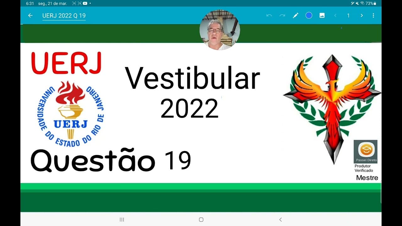 Thumbnail: UERJ 2022 questão 19 - A Wiphala é uma bandeira com sete cores, símbolo não só dos povos