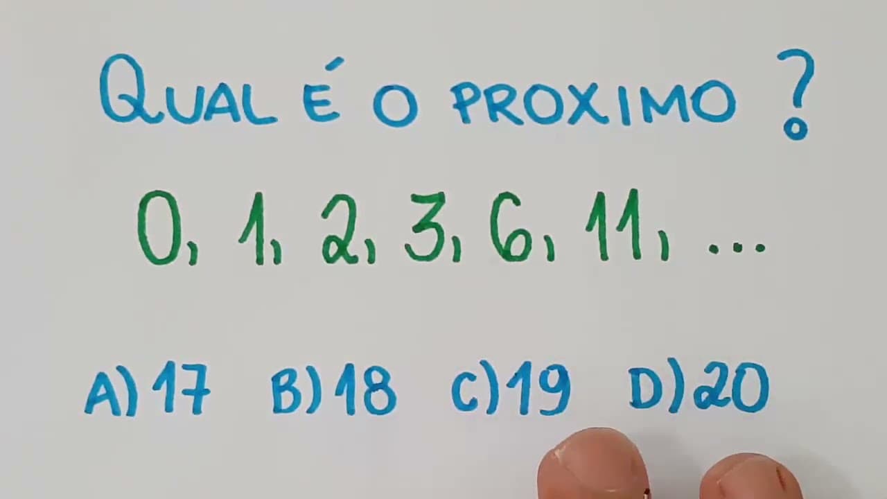 Thumbnail: 🔥 HELP MATEMÁTICA BÁSICA - Qual é o próximo termo? #190