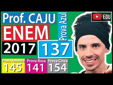 Thumbnail da aula: [ENEM 2017] 137 📘 LOGARITMO Para realizar a viagem dos sonhos, uma pessoa precisava fazer um