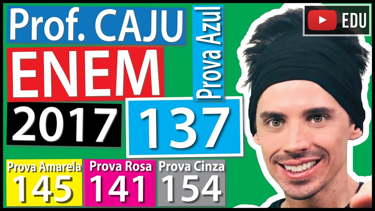Thumbnail: [ENEM 2017] 137 📘 LOGARITMO Para realizar a viagem dos sonhos, uma pessoa precisava fazer um