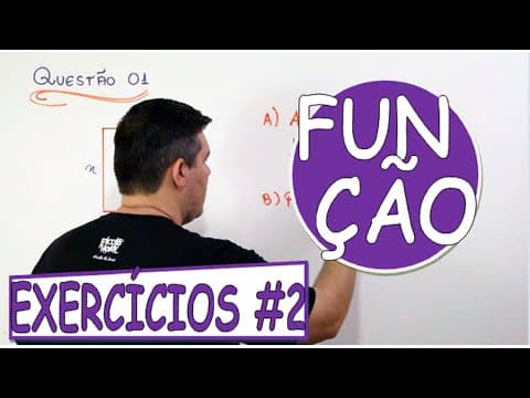 Thumbnail da aula: FUNÇÃO 13: EXERCÍCIOS #2
