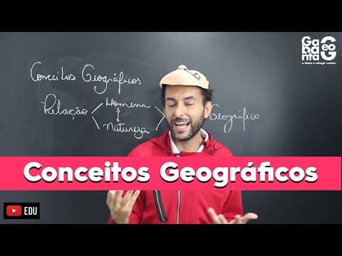 Thumbnail da aula: O Espaço Geográfico | O que é Geografia | Conceitos da Geografia |