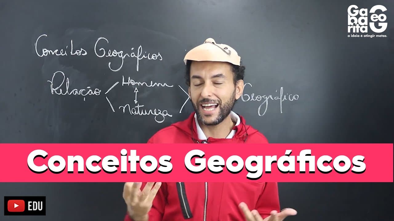 Thumbnail: O Espaço Geográfico | O que é Geografia | Conceitos da Geografia |