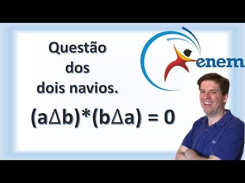Thumbnail da aula: Para a comunicação entre dois navios é utilizado um sistema de codificação com base