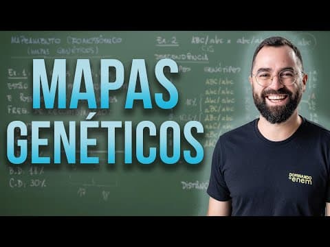Thumbnail da aula: Mapeamento Cromossômico - Aula 16 - Mód. 2 - Genética | Prof. Guilherme