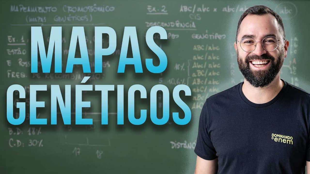 Thumbnail: Mapeamento Cromossômico - Aula 16 - Mód. 2 - Genética | Prof. Guilherme