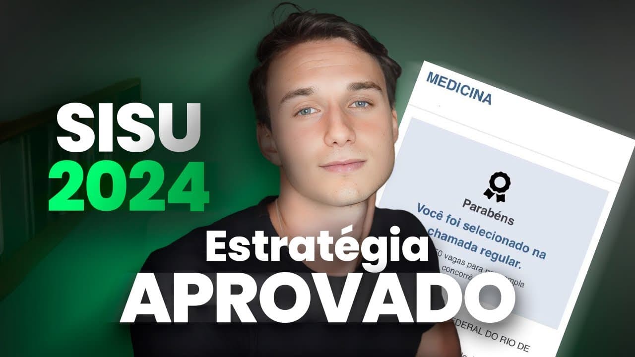Thumbnail: 🏅 ESTRATÉGIA SUPREMA PARA O SISU 2024