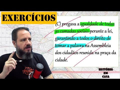 Thumbnail da aula: Democracia na Grécia Antiga - Unesp