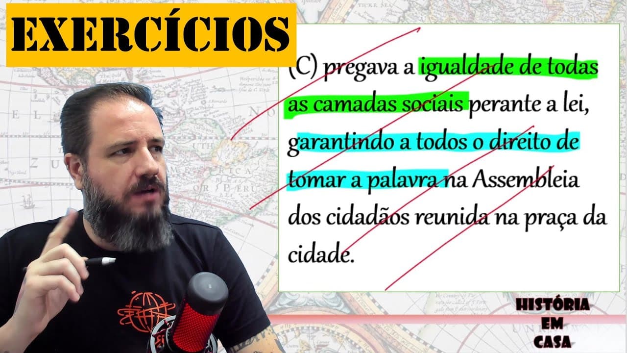 Thumbnail: Democracia na Grécia Antiga - Unesp