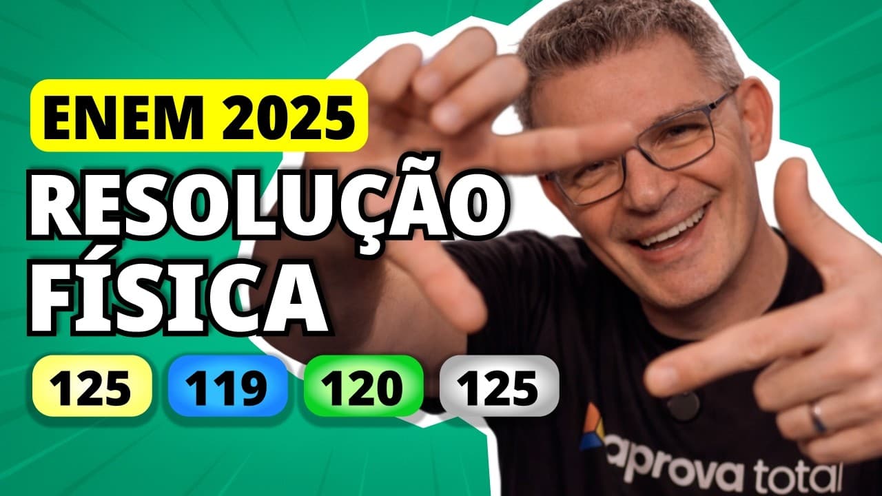 Thumbnail: ENEM 2025 FÍSICA – Questão 125 | Em uma comunidade rural, os moradores utilizam uma bomba-d’água