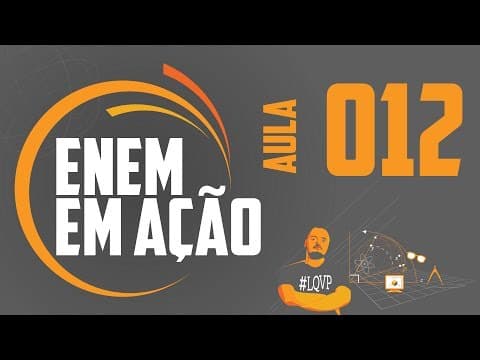 Thumbnail da aula: ENEM em AÇÃO - Física #12 - Plano inclinado (Habilidade 20 Competência 06)