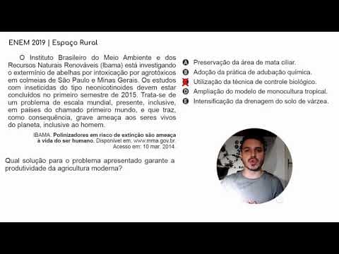 Thumbnail da aula: ENEM 2019 - Geografia | Espaço Rural