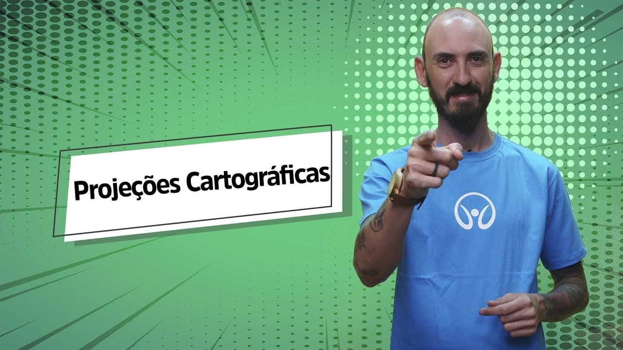 Thumbnail: Projeções Cartográficas - Brasil Escola