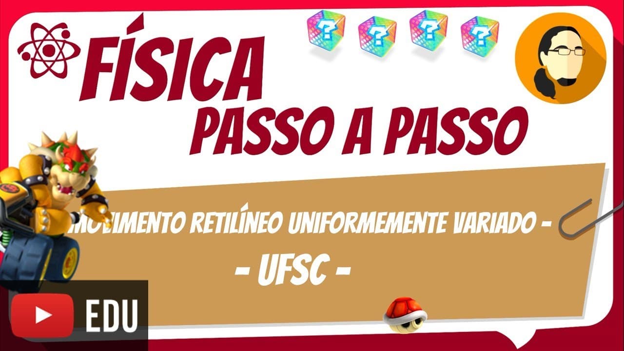 Thumbnail: MRUV - UFSC - Física Passo a Passo