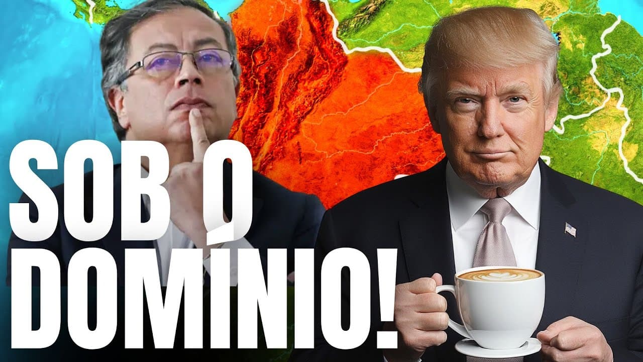 Thumbnail: QUEM MANDA NA COLÔMBIA? A VERDADE SOBRE OS EUA E O PODER!