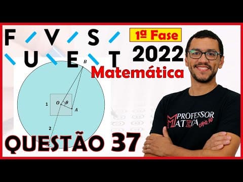 Thumbnail da aula: FUVEST 2022 | Questão 37 | Matemática | Valor Cosseno