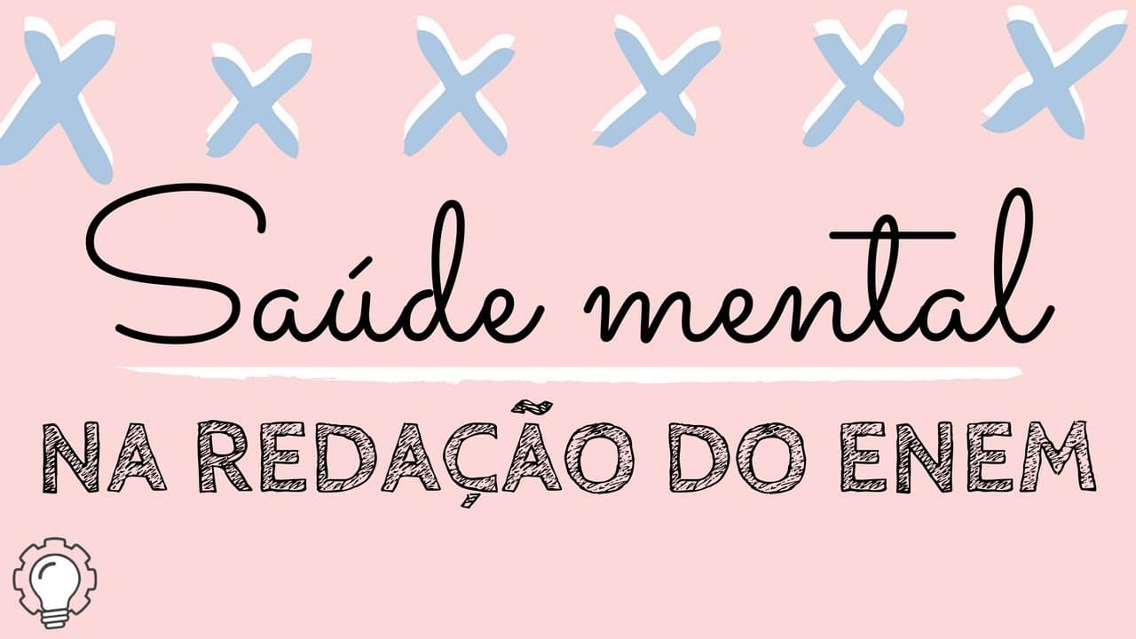 Thumbnail: E se cair SAÚDE MENTAL na redação do Enem?