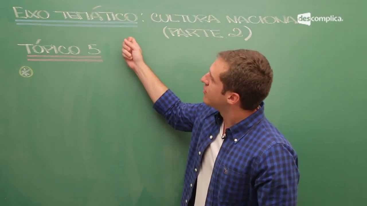 Thumbnail: Cultura Nacional - Aula ao Vivo: Redação | Descomplica
