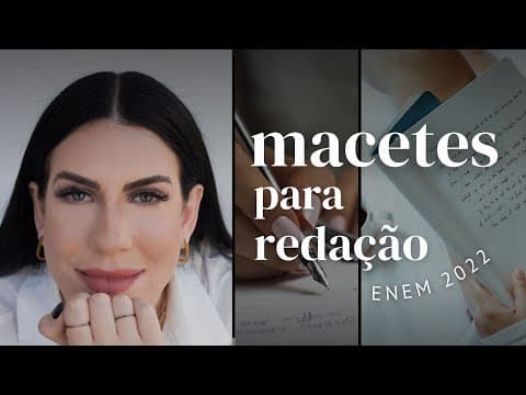 Thumbnail da aula: UM MÊS PARA O ENEM! TRUQUES QUE VÃO SALVAR A SUA NOTA
