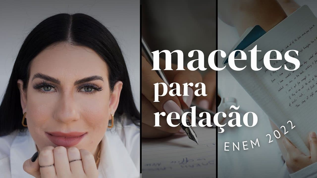 Thumbnail: UM MÊS PARA O ENEM! TRUQUES QUE VÃO SALVAR A SUA NOTA