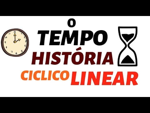 Thumbnail da aula: O TEMPO NA HISTÓRIA- #ciclicolinear