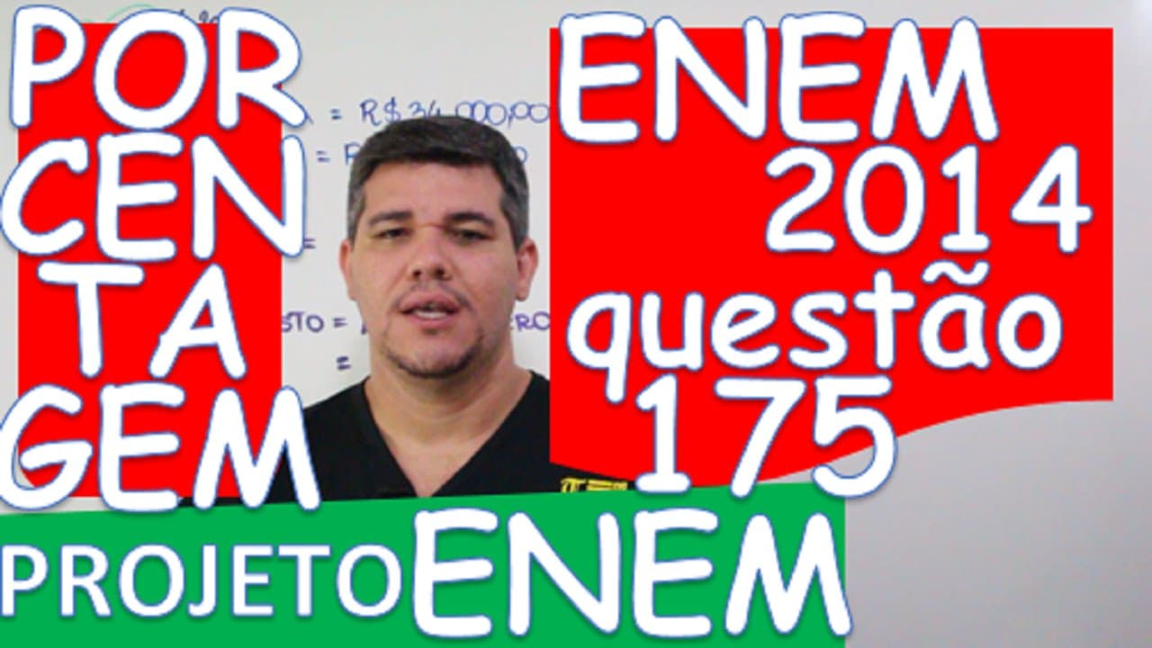 Thumbnail: ENEM 2014 - MATEMÁTICA - QUESTÃO 175 (13/21)