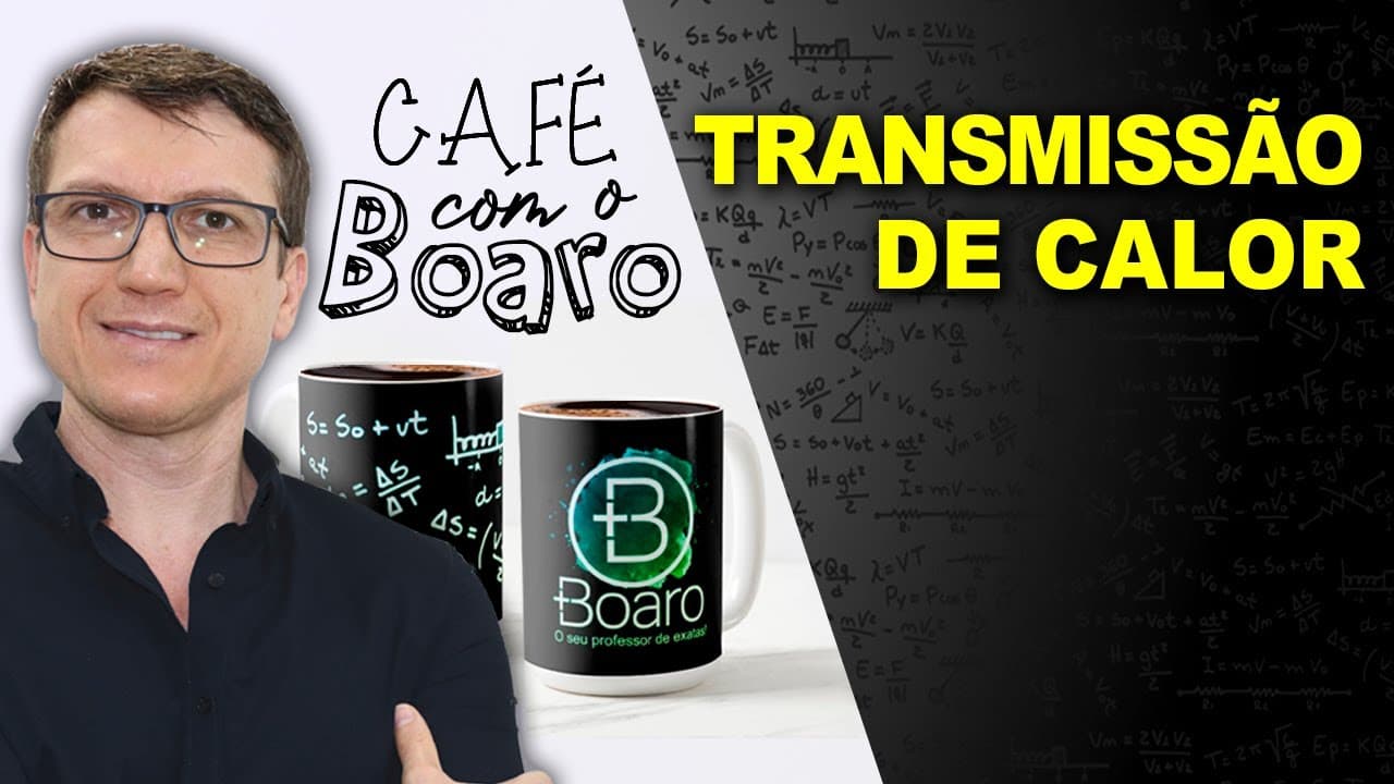Thumbnail: TRANSMISSÃO de CALOR - Termologia - EXERCÍCIOS para REVISÃO de FÍSICA - EXC064