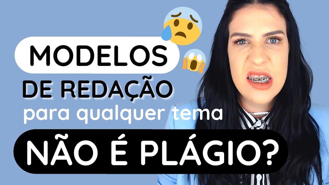 Thumbnail: Copiar modelos de redação não é plágio?