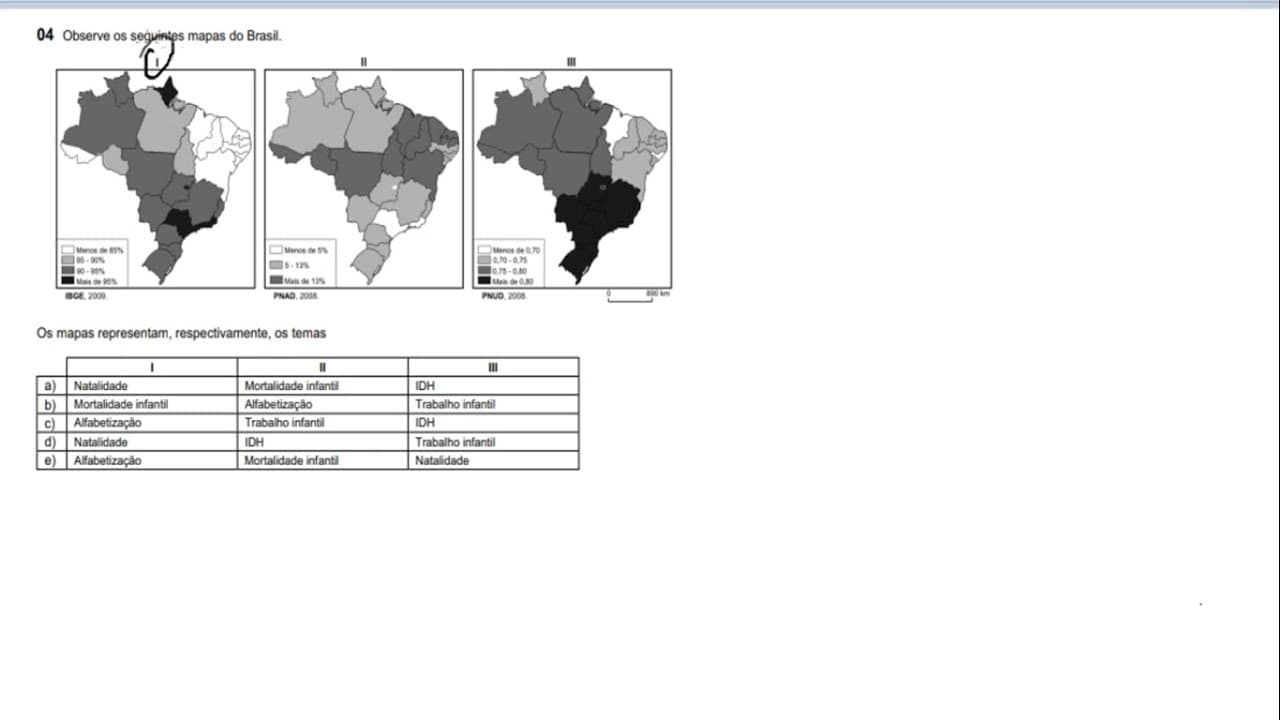 Thumbnail: 04 - FUVEST 2012 (geografia)