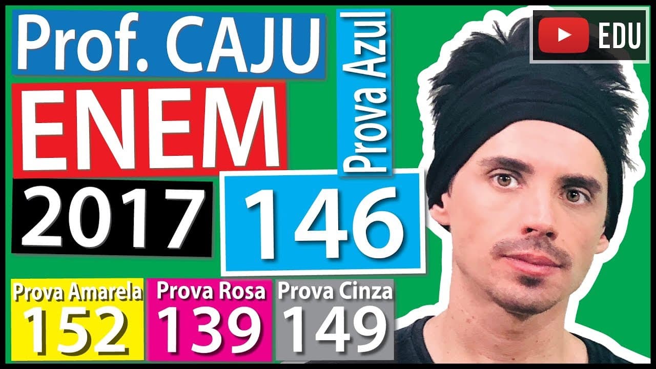 Thumbnail: [ENEM 2017] 146 📘 Em um teleférico turístico, bondinhos saem de estações ao nível do mar e do