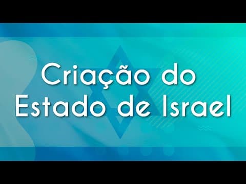 Thumbnail da aula: Criação do Estado de Israel - Brasil Escola