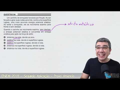 Thumbnail da aula: Resolução/correção ENEM 2018 Segunda aplicação Amarela 94