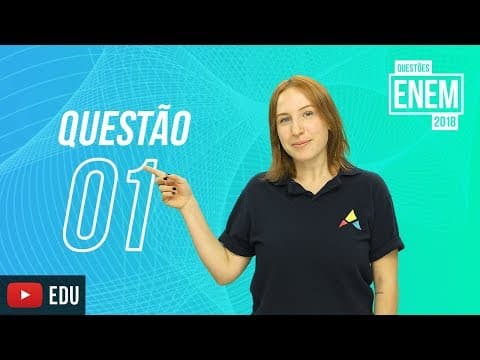 Thumbnail da aula: Enem 2018 | Ações solidárias | questão 1 espanhol (caderno amarelo)