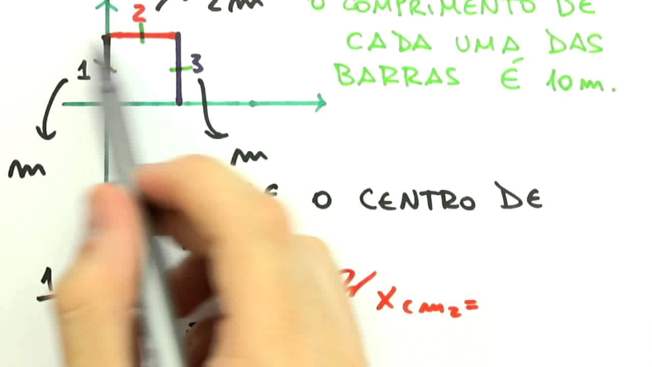 Thumbnail: Me Salva! SPCMEX01 - Cálculo do Centro de Massa - Física Geral - Mecânica